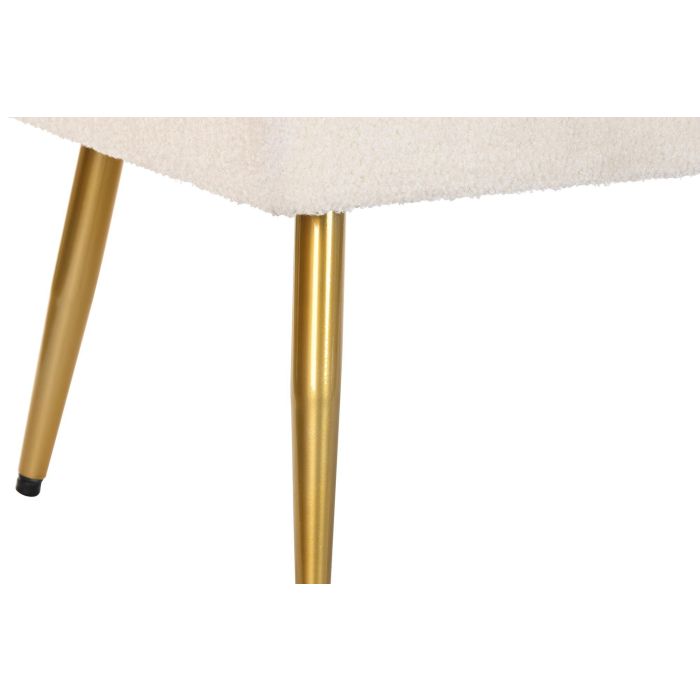 DKD Home Decor Descalzadora Blanco Dorado 106 x 45 x 50 cm 3