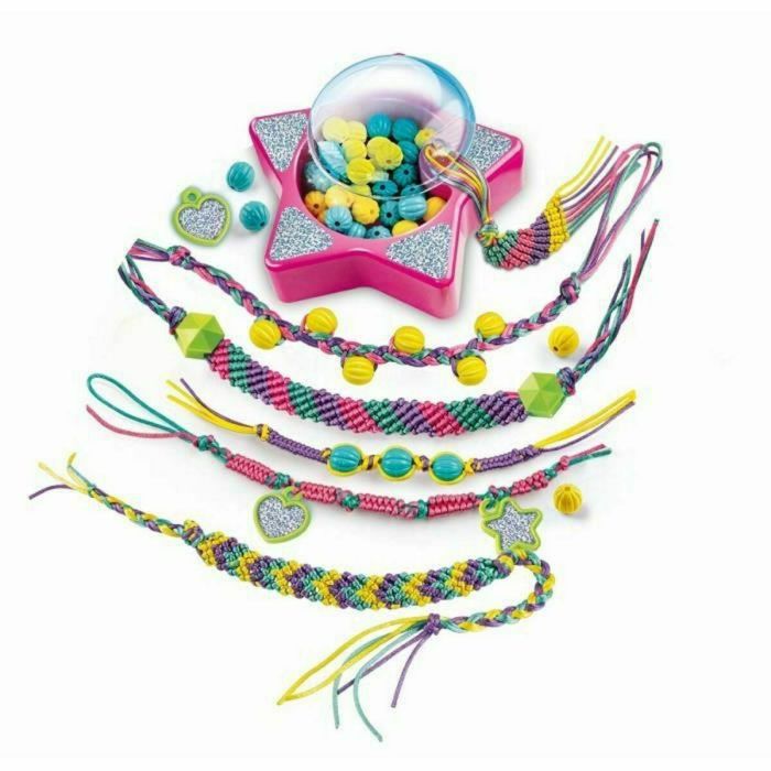 Clementoni Juego de Pulseras de Amistad con Dispositivo Especial para Trenzar, Edad +7 Años, 18x18x6 cm 8 Clementoni Juego de Pulseras de Amistad con Dispositivo Especial para Trenzar, Edad +7 Años, 18x18x6 cm 8