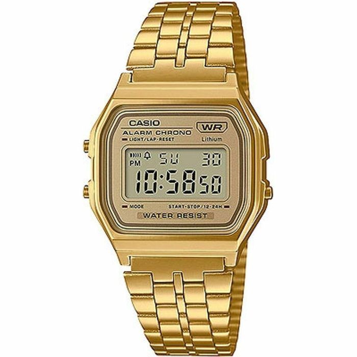 Reloj Unisex Casio A158WEGV-9AEF Dorado