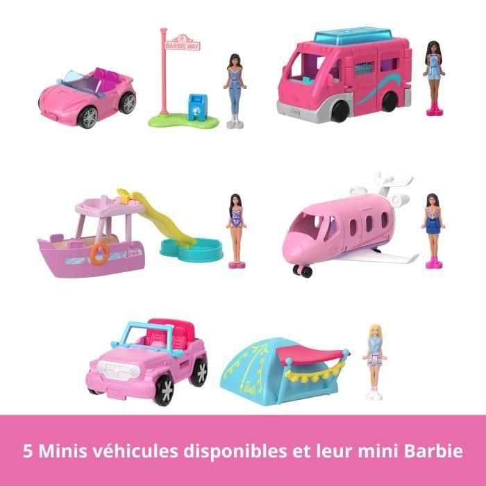 BARBIE Mini Barbieland mini vehículo de ensueño + una mini barbie - modelo aleatorio 5 BARBIE Mini Barbieland mini vehículo de ensueño + una mini barbie - modelo aleatorio 5