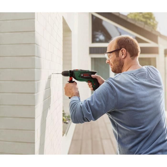 Bosch UniversalImpact 800 Taladro de Percusión 800W con Kickback Control y Sensor Integrado para Protección y Perforación Versátil 2 Bosch UniversalImpact 800 Taladro de Percusión 800W con Kickback Control y Sensor Integrado para Protección y Perforación Versátil 2
