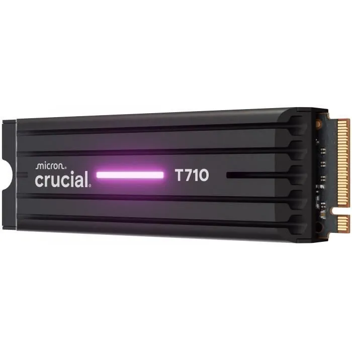 Crucial T710 SSD Interno 1TB PCIe 5.0 NVMe M.2 2 Crucial T710 SSD Interno 1TB PCIe 5.0 NVMe M.2 2