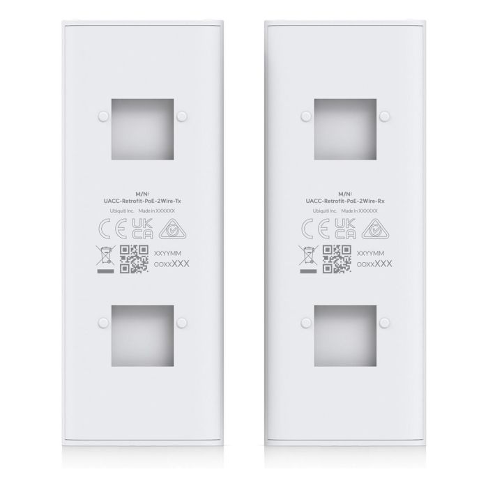 Ubiquiti PoE Over 2-Wire Retrofit Extender, 10/100 MbE, PoE++, Polycarbonate, White 5