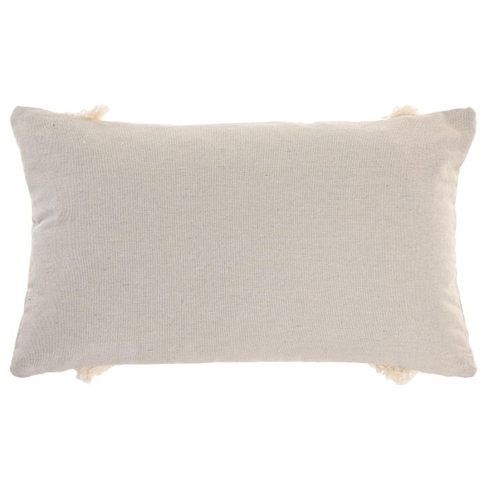 Cojin Boho DKD Home Decor Beige Natural 50 x 30 cm (2 Unidades) 2 Cojin Boho DKD Home Decor Beige Natural 50 x 30 cm (2 Unidades) 2