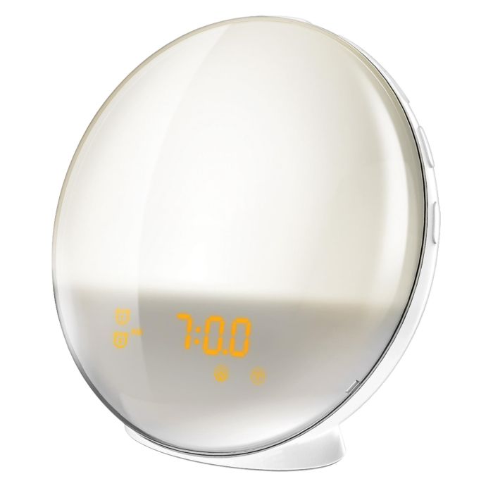 Muvit Lampara Io RGB - Despertador Inteligente con Luz Ambiente, Control por App, Compatible con Google Home, Alexa y Siri Muvit Lampara Io RGB - Despertador Inteligente con Luz Ambiente, Control por App, Compatible con Google Home, Alexa y Siri
