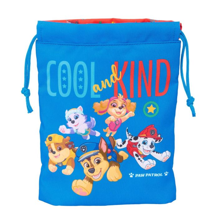 Bolsito de Merienda The Paw Patrol Cool Azul Rojo 0 Bolsito de Merienda The Paw Patrol Cool Azul Rojo 0