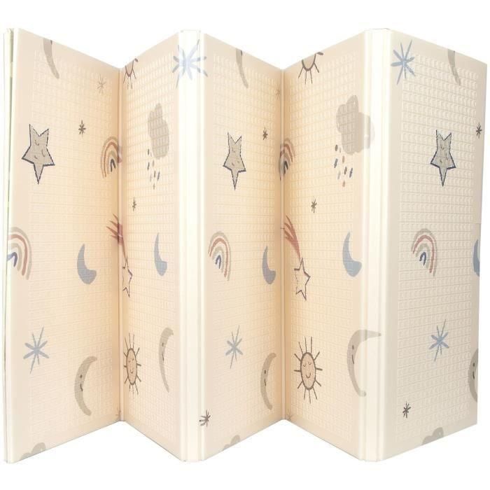 Alfombra de juego reversible - NUBY - 200 x 150 x 1 cm - Arcoíris 2