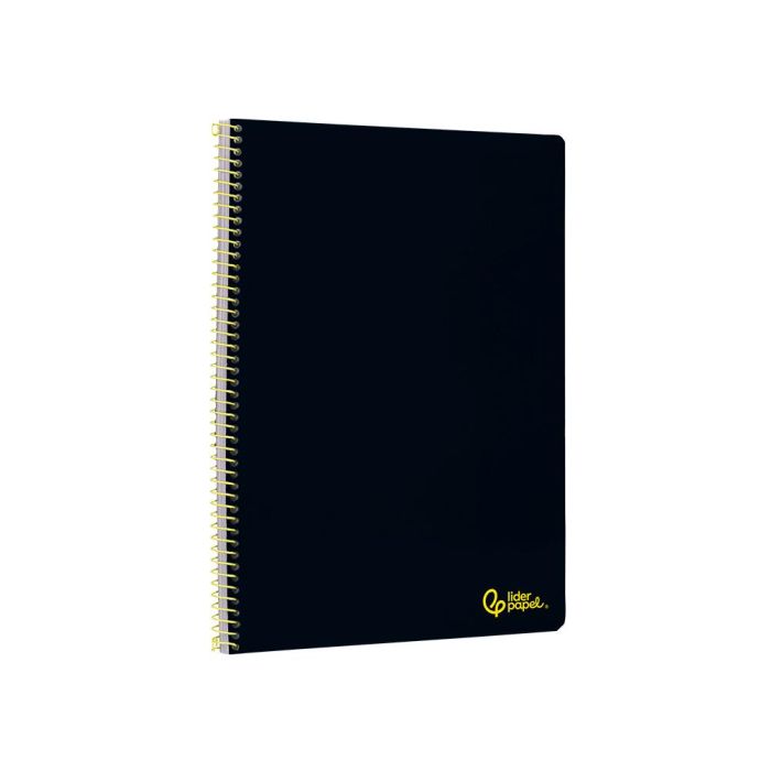 Cuaderno Espiral Liderpapel Din A4 Smart Tapa Blanda 80H 75 gr Rayado Horizontal Con Margen Color Negro 2 Cuaderno Espiral Liderpapel Din A4 Smart Tapa Blanda 80H 75 gr Rayado Horizontal Con Margen Color Negro 2
