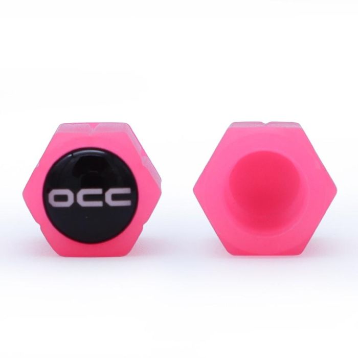 Occ Sport Tapones Valvula Led Rosa OCCLEV003 Universales Fluorescentes Brillo Oscuridad 1 Occ Sport Tapones Valvula Led Rosa OCCLEV003 Universales Fluorescentes Brillo Oscuridad 1