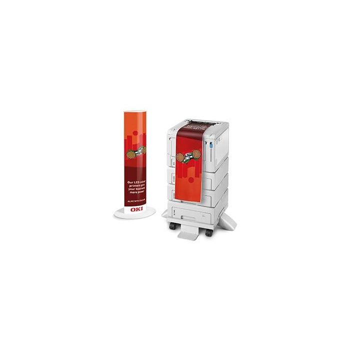 OKI impresora color A4 C650dn 35 ppm, bandeja 250 hojas + entrada man. 100 hojas. 4