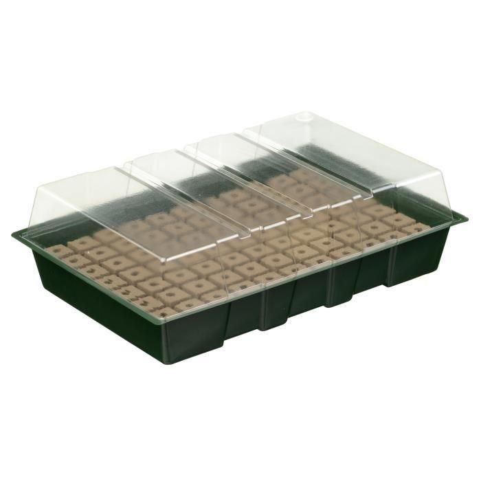 Nature Mini Invernadero Hidropónico Completo con Terrina, Tapa y Bandeja de Espuma para 7x11 Células (35x23.5x11 cm) Nature Mini Invernadero Hidropónico Completo con Terrina, Tapa y Bandeja de Espuma para 7x11 Células (35x23.5x11 cm)