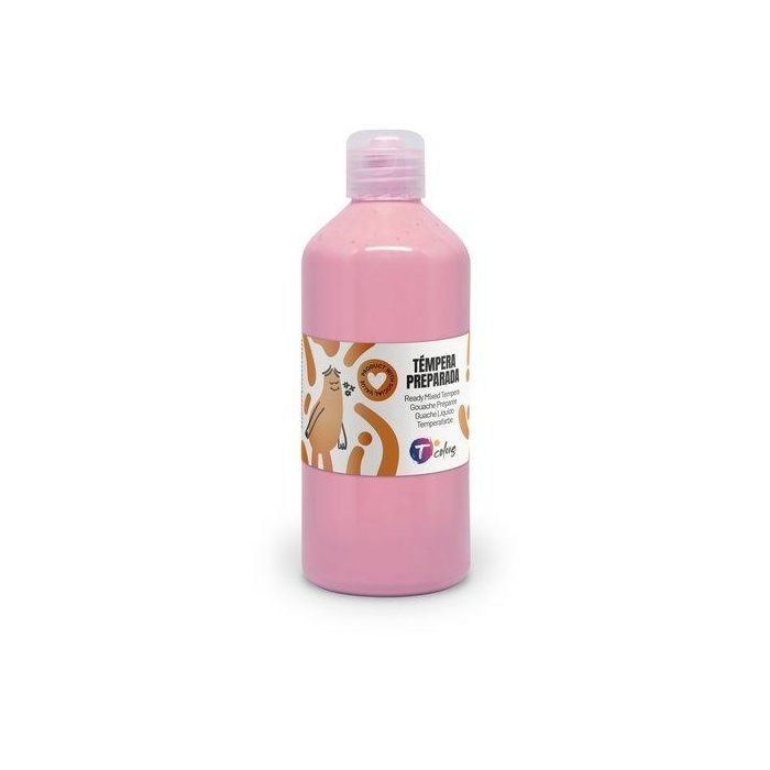 Tempera Tcolors Liquida 500 Ml (Botella) Rosa Tempera Tcolors Liquida 500 Ml (Botella) Rosa