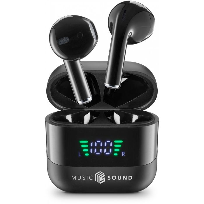 Cellularline Music & Sound Bluetooth Earphones Spark Black 0 Cellularline Music & Sound Bluetooth Earphones Spark Black 0