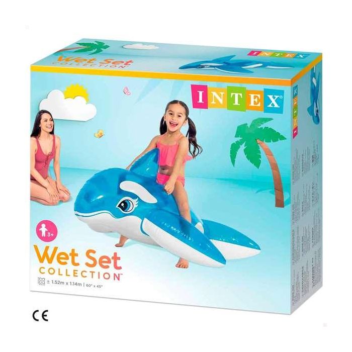 Figura hinchable ballena 152x114 cm (+ 3 años) 5 Figura hinchable ballena 152x114 cm (+ 3 años) 5