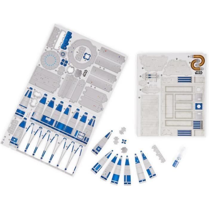 Spin Master SPI6069817 Star Wars R2-D2 Modelo 4D para construir 28 cm 2