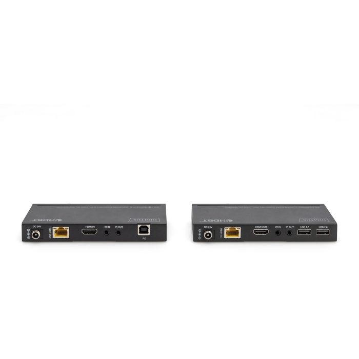 DIGITUS 4K HDBaseT HDMI KVM Extender Set USB 2.0 150m 3