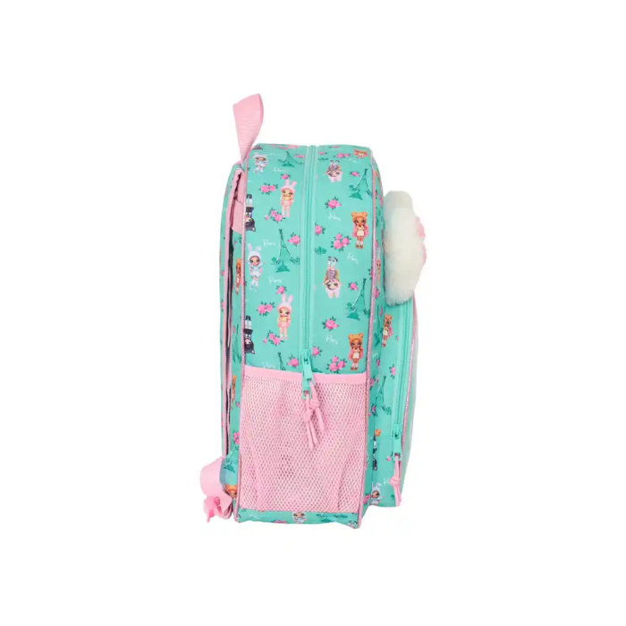 Mochila Escolar Na!Na!Na! Surprise Bunny Rosa Turquesa 33 x 42 x 14 cm 2
