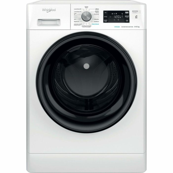Lavadora - Secadora Whirlpool Corporation FFWDB964489BVSP 1400 rpm 9 kg 6 Kg 8 Lavadora - Secadora Whirlpool Corporation FFWDB964489BVSP 1400 rpm 9 kg 6 Kg 8
