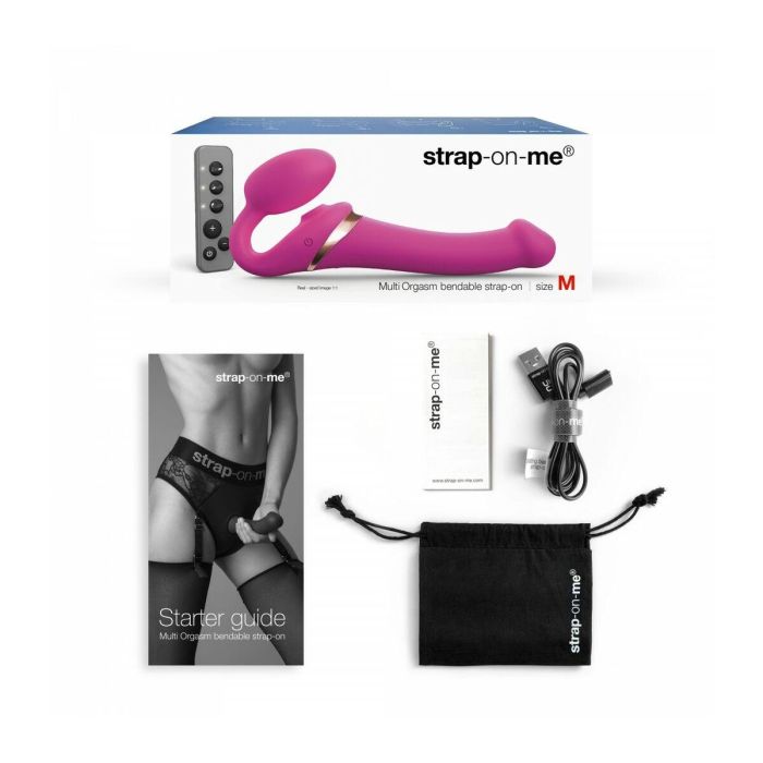 Vibrador Strap-on-me 6017425 Rosa 2 Vibrador Strap-on-me 6017425 Rosa 2