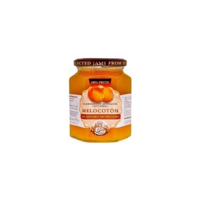 LA ARTESANA Mermelada de Melocotón Maxifruta 305g Sin Azúcares Añadidos 100% Natural Sin Gluten Vegana