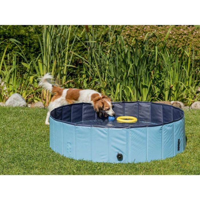 Piscina para Perros Trixie Azul claro Ø 70 × 12 CM 5 Piscina para Perros Trixie Azul claro Ø 70 × 12 CM 5