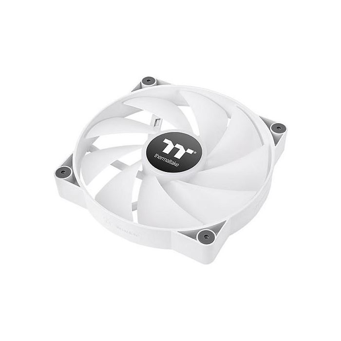 Thermaltake CT200 Ventilador para PC de 200mm Blanco con Iluminación ARGB Sync, 500-900 RPM, 131.6 CFM, 1 Unidad