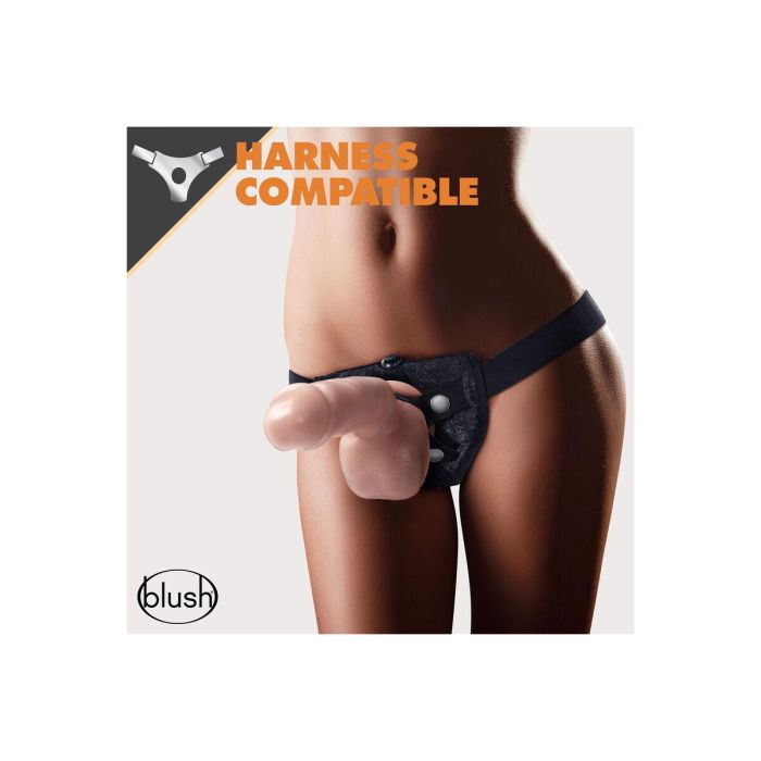 Consolador Realista Blush Dr Skin TPE Ø 4,5 cm 6 Consolador Realista Blush Dr Skin TPE Ø 4,5 cm 6