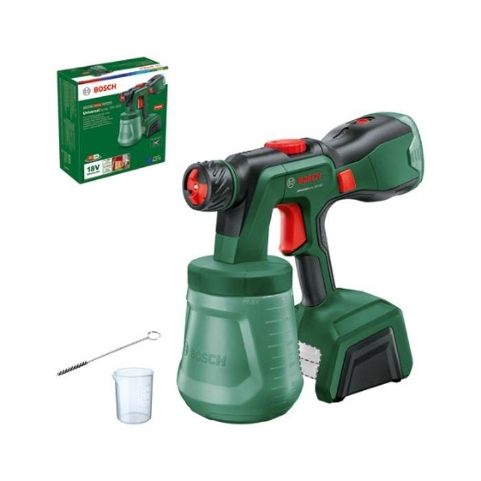 Bosch AAAKI07562 Pistola de Pintura UniversalSpray 18V-300 Inalámbrica Potente Portátil 1