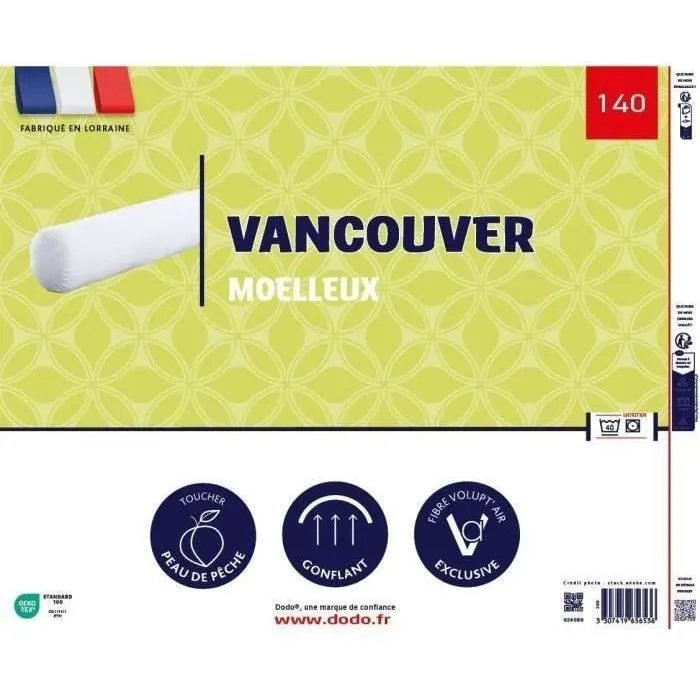 Dodo DOD3307419656536 VANCOUVER Bolster 140 cm - 100% Poliéster 2