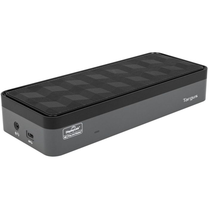 Targus DOCK570EUZ Docking Station Alámbrica Negra con 4 HDMI y 4 DisplayPort, Compatible con Windows y Mac OS 1