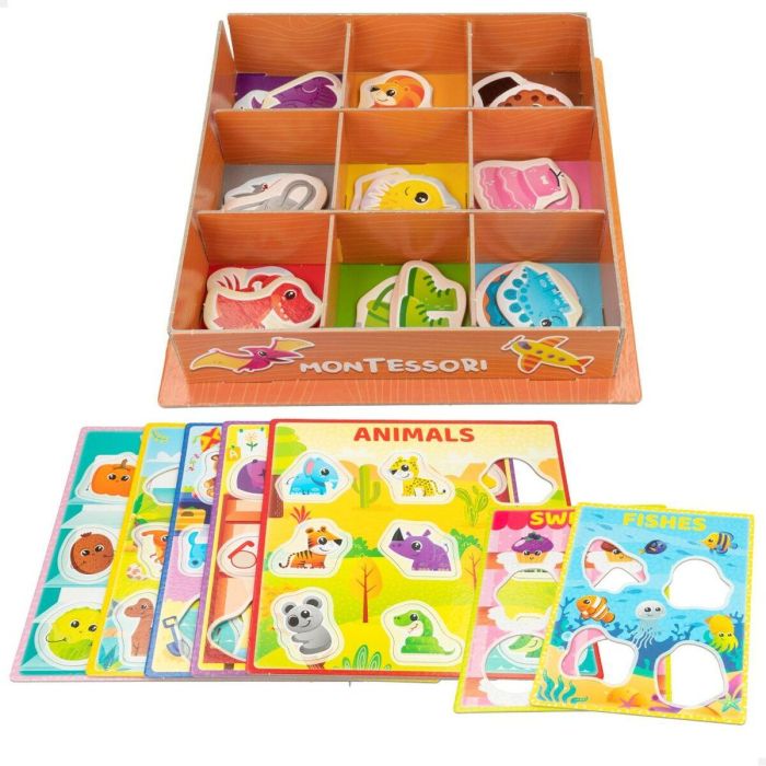 Juego Educativo Lisciani 26 x 6 x 26 cm Colores Método Montessori 61 Piezas 6 Unidades 5 Juego Educativo Lisciani 26 x 6 x 26 cm Colores Método Montessori 61 Piezas 6 Unidades 5