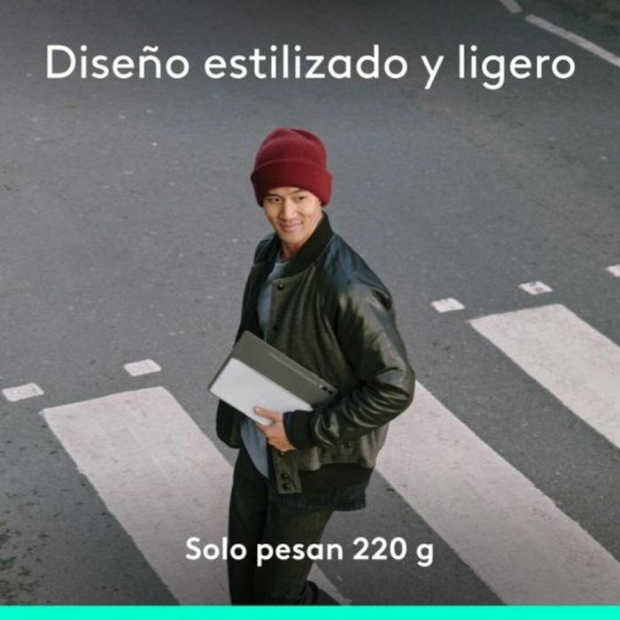 Teclado Logitech 920-012974 Blanco Gris QWERTY 20 Teclado Logitech 920-012974 Blanco Gris QWERTY 20