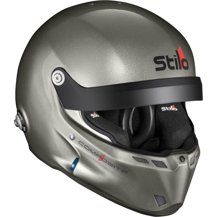Stilo Casco St6R Wl Composite Titanio FIA8859-2024 SA2020 + Hans Talla 61 STIAA0801RG2V61