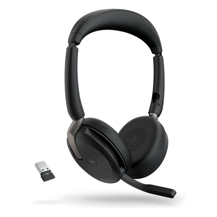 Jabra Evolve2 65 Flex Auriculares Diadema Binaural USB-A Bluetooth 5.2 30m ANC 32h Negro