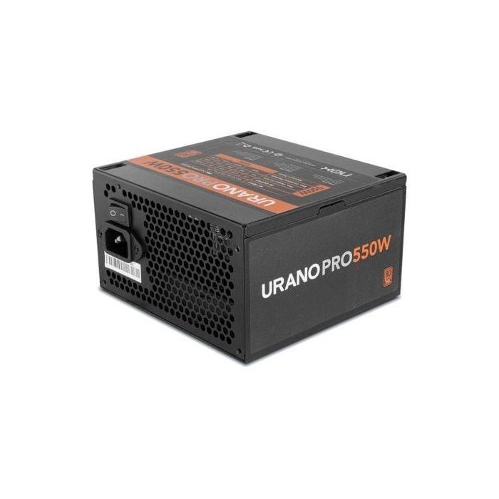 NOX Urano Pro Fuente de Alimentación 550W 80 Plus Bronze ATX 20+4 Pin Negra/Naranja 0 NOX Urano Pro Fuente de Alimentación 550W 80 Plus Bronze ATX 20+4 Pin Negra/Naranja 0