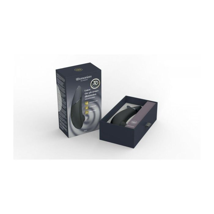 Succionador de Clítoris Womanizer WOM180-BLACK Negro 7 Succionador de Clítoris Womanizer WOM180-BLACK Negro 7