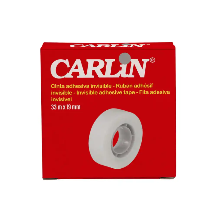 Carlin Cinta Adhesiva Invisible 33 mt x 19 mm para Embalar 5