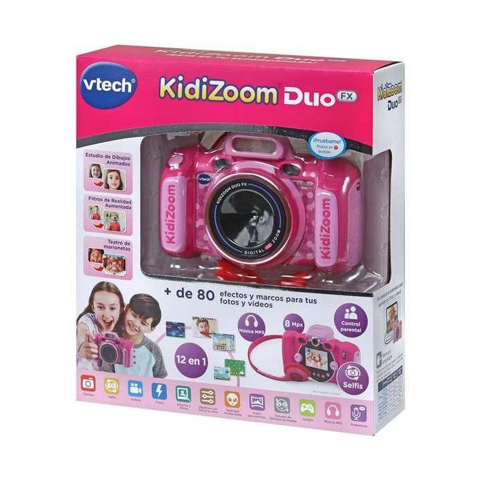Camara Kidizoom Duo Fx 12 Rosa 80-519957 V-Tech Camara Kidizoom Duo Fx 12 Rosa 80-519957 V-Tech