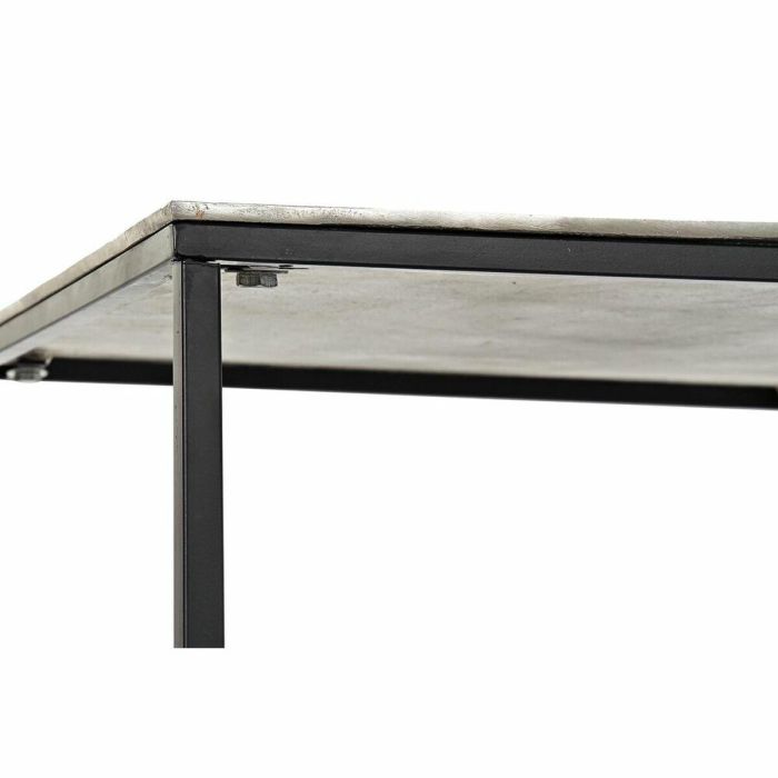 Mesa Centro Moderno DKD Home Decor Gris Negro 61 x 43 x 111.7 cm 3