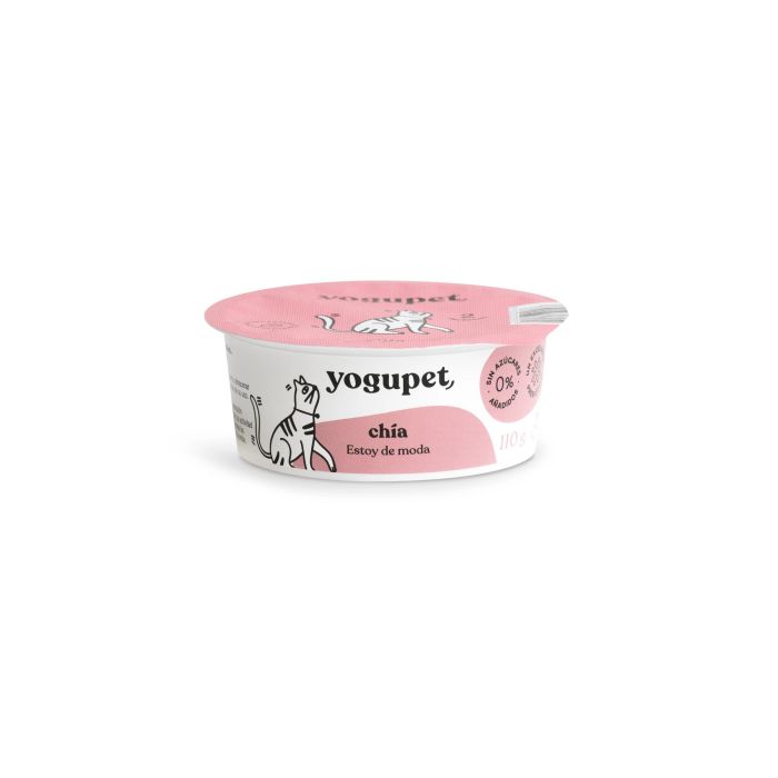 Yogupet Yogurt Clásico Gato Chia 4x110 gr