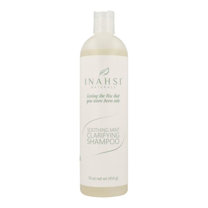Inahsi Champú Clarificante Calmante de Menta para Cabello Seco y Quebradizo 454 gr