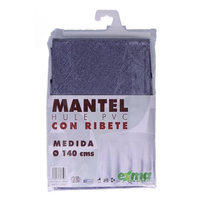 Exma Mantel de hule ribeteado redondo, Colores surtidos, ø140 cm 4