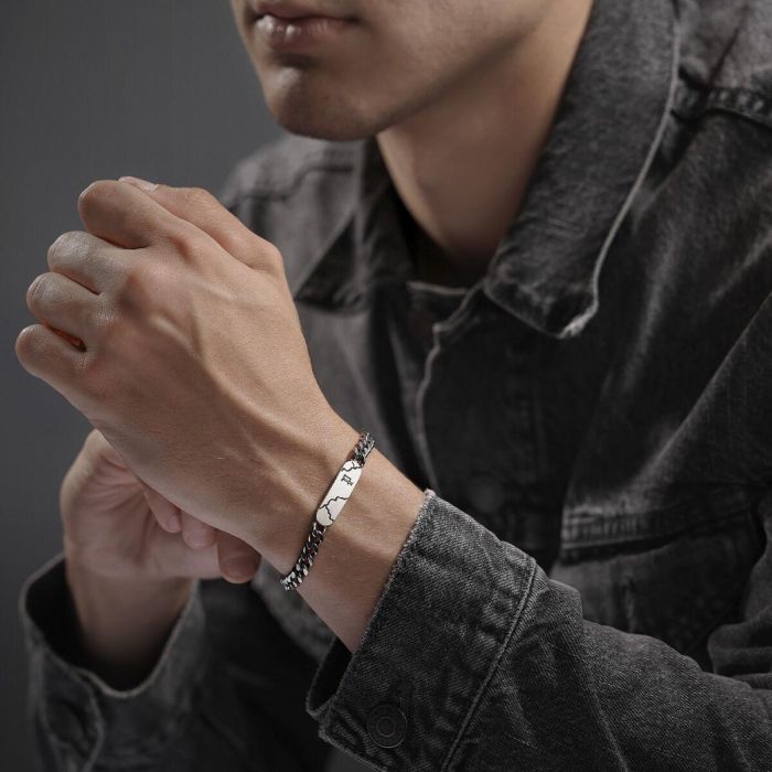 Pulsera Hombre Police PEAGB0041201 Plateado 1