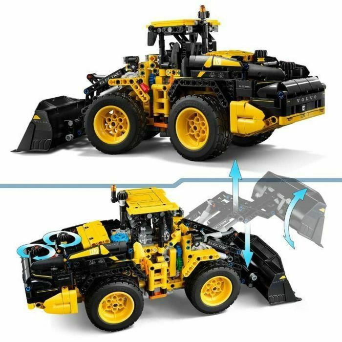 LEGO Technic 42209 Volvo L120 Cargadora de Ruedas Eléctrica, Juego de Construcción para Niños de 9+ Años 4