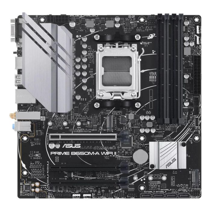 Asus PRIME B650M-A WiFi II Placa Base AMD B650 Micro ATX AM5 ASU1691056882873 35