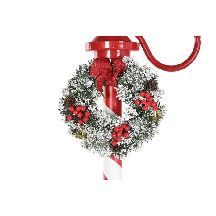DKD Home Decor Farola de Navidad Tradicional Roja con Movimiento Musical, 225 cm Alto x 60 cm Largo x 70 cm Ancho, Iluminación LED 7 DKD Home Decor Farola de Navidad Tradicional Roja con Movimiento Musical, 225 cm Alto x 60 cm Largo x 70 cm Ancho, Iluminación LED 7