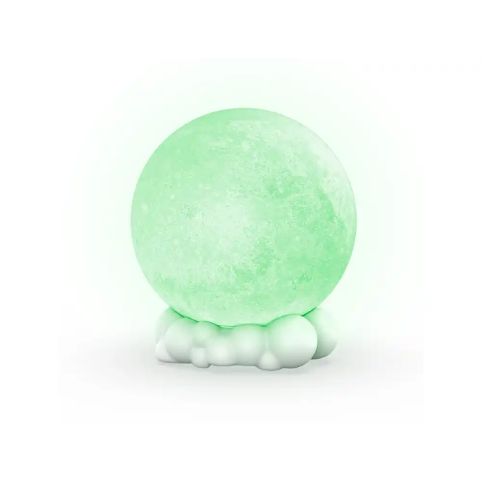 Wondee Altavoz Inalámbrico Lune Lumineuse 5W Batería Cable Luz Blanca Multicolor 180 Lm 1