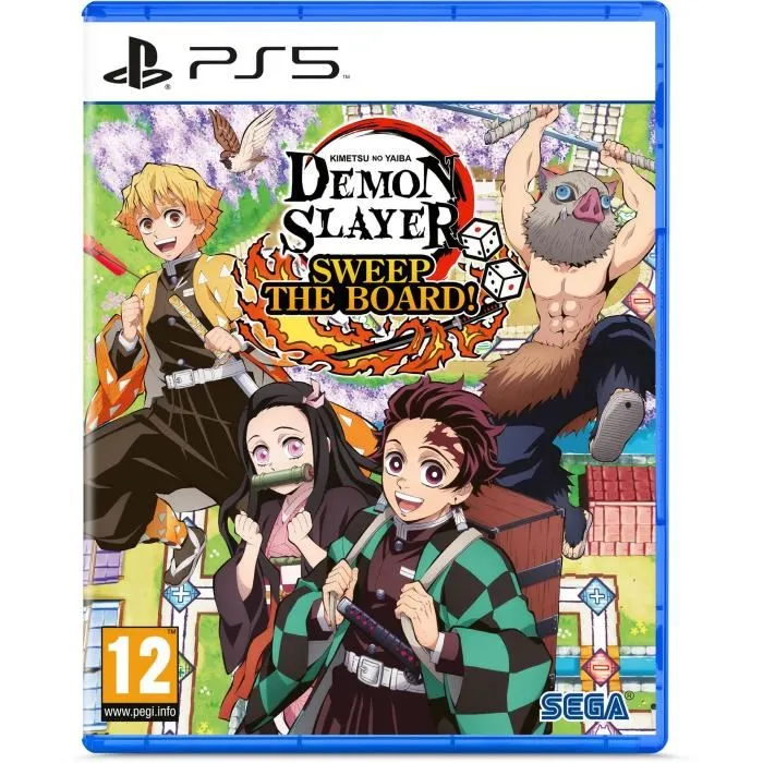 Sega 55277053407 Demon Slayer: ¡Barre el tablero! Juego de PS5 0 Sega 55277053407 Demon Slayer: ¡Barre el tablero! Juego de PS5 0