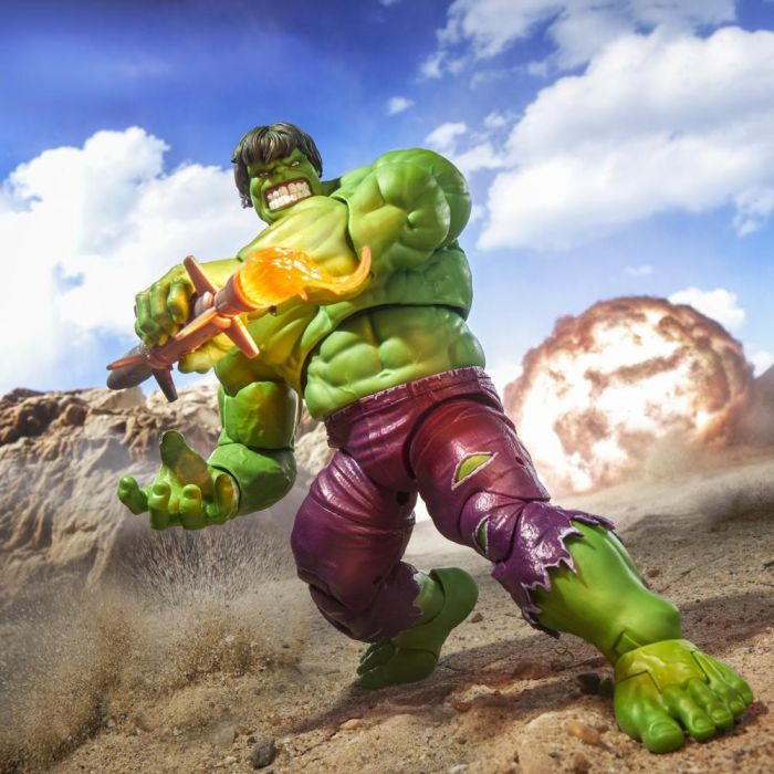 HASBRO Figura Marvel Legends Hulk Maximum Articulada 21cm con 11 Accesorios y Cabezas Alternativas 3 HASBRO Figura Marvel Legends Hulk Maximum Articulada 21cm con 11 Accesorios y Cabezas Alternativas 3