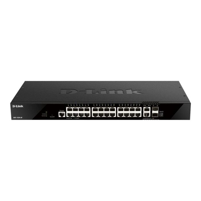 D-Link DGS-1520-28E Switch Conmutador Inteligente L3 Apilable 28 Puertos 24xRJ-45 2xSFP 2xSFP+ 0 D-Link DGS-1520-28E Switch Conmutador Inteligente L3 Apilable 28 Puertos 24xRJ-45 2xSFP 2xSFP+ 0